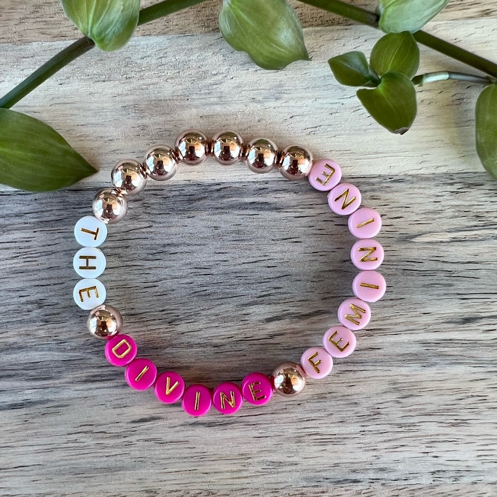 Mac Miller Beaded Bracelet | The Divine Feminine |